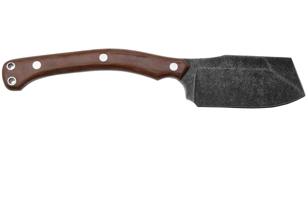 CRKT Razel Nax 2014 Brown Micarta vaststaand mes, Jon Graham design