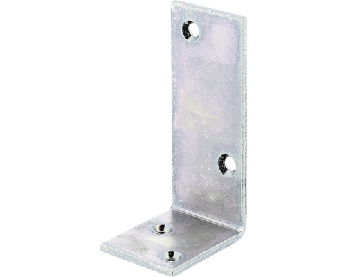 Stralingshoek 50x100x40 mm, verzinkt, dikfilm gepassiveerd, 1 stuk
