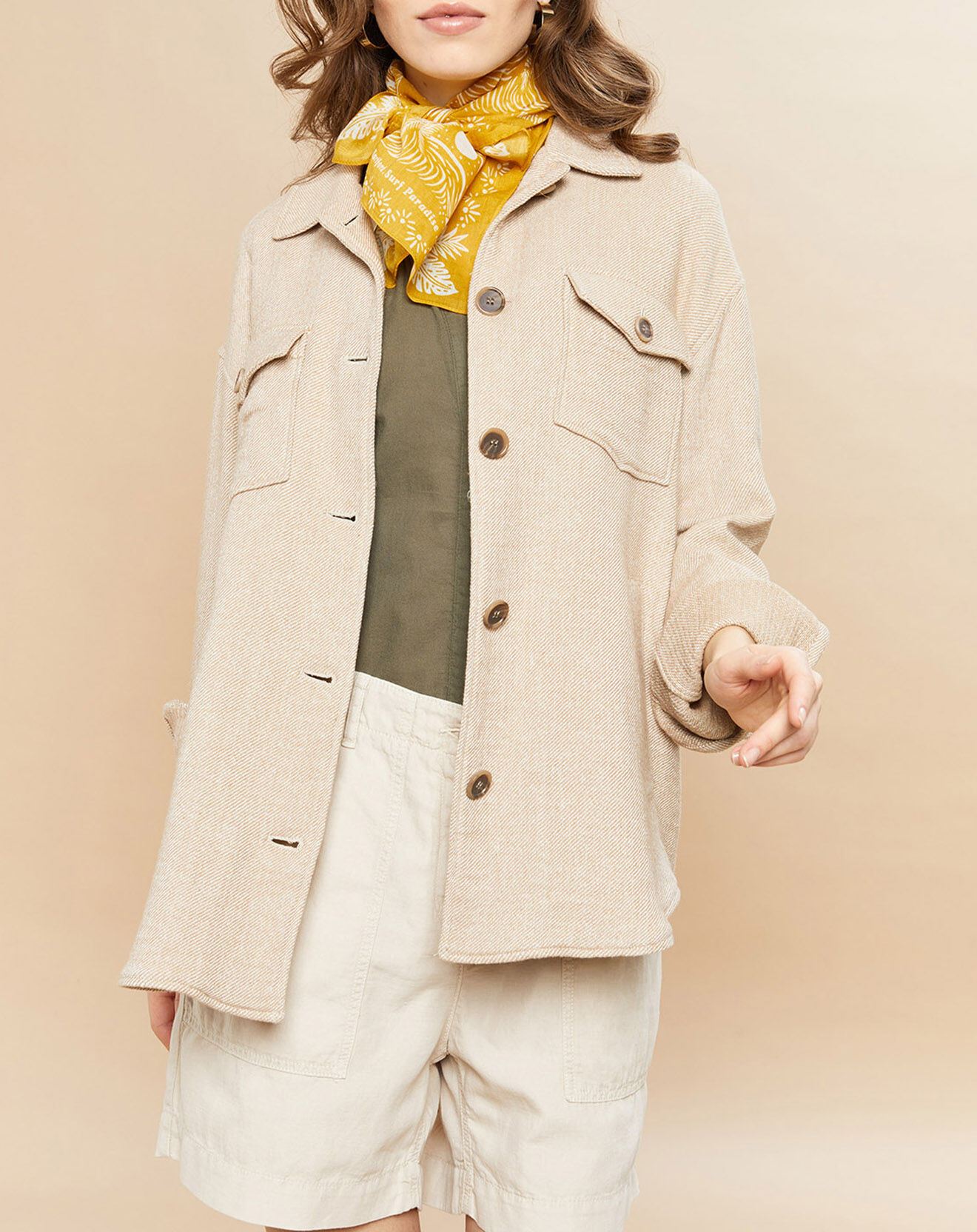 Hartford Veste Voltige beige