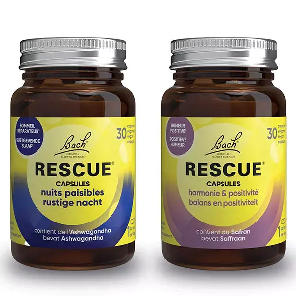 RESCUE Capsules Nuits Paisibles 30 unités