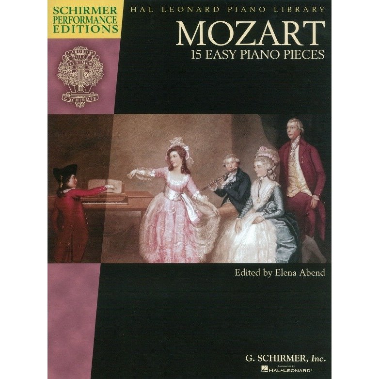 G. Schirmer - W.A. Mozart - 15 Easy Piano Pieces