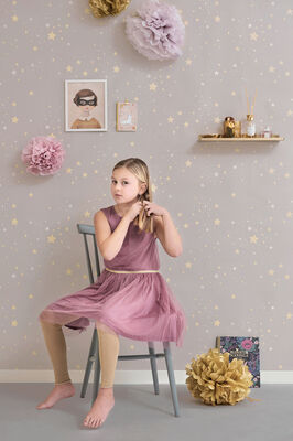 Majvillan Tapet Twinkle, Dusty Lilac