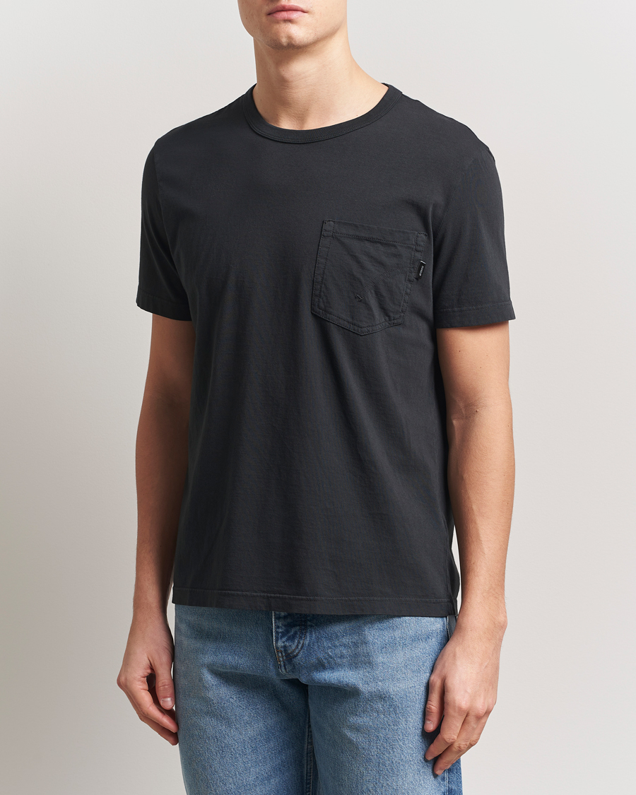Dondup Pocket Crew Neck T-Shirt Black
