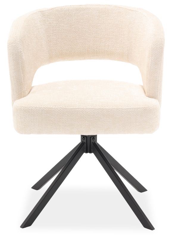 Eetkamerstoel Pearl Mura B60 x D62 x H81 cm