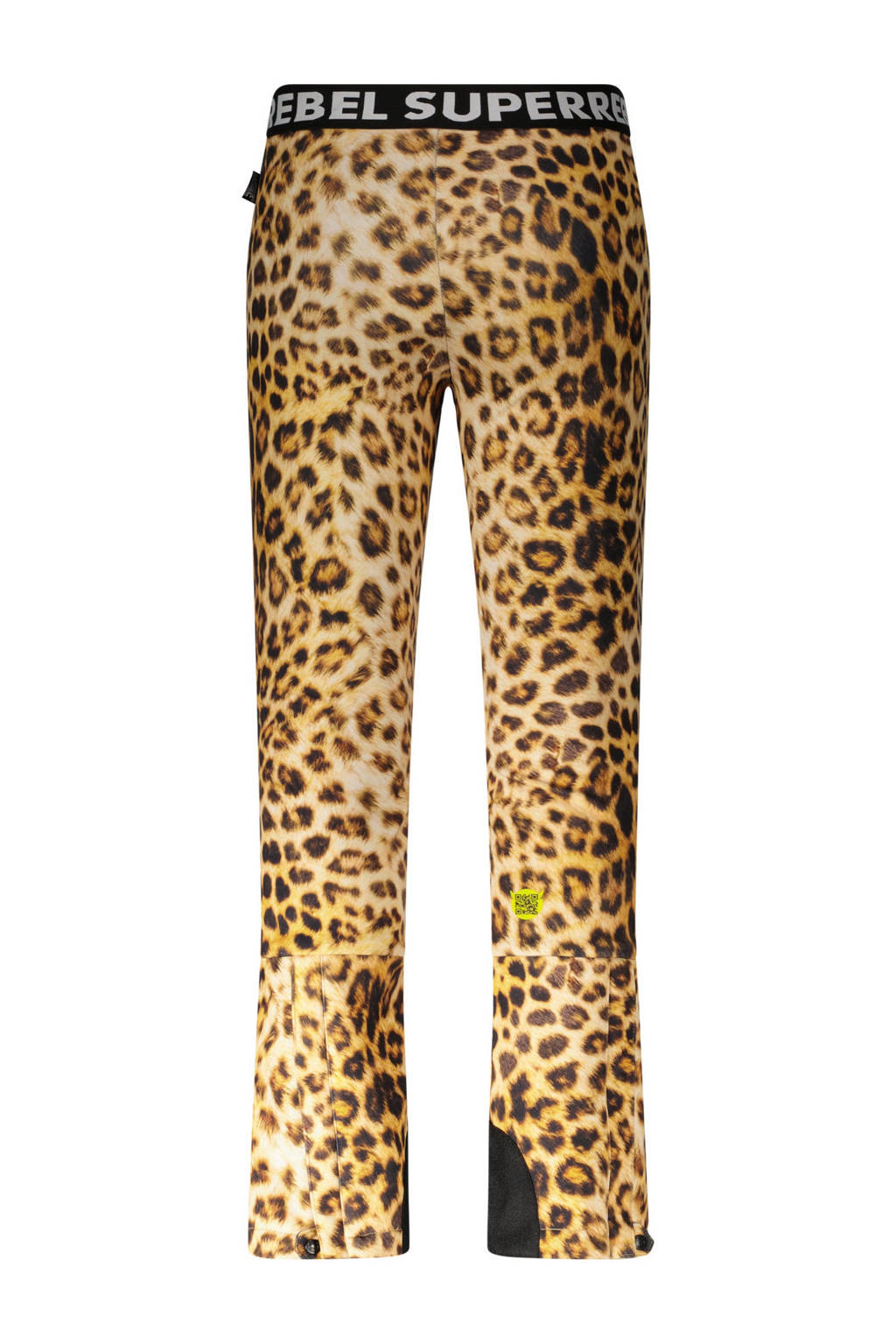 SuperRebel skibroek Speak panterprint