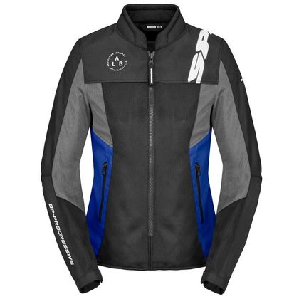 Blouson Spidi CORSA NET LADY - Noir / Bleu