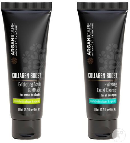 Arganicare Gommage Exfoliant Visage + Nettoyant Hydratant Visage 1 Coffret