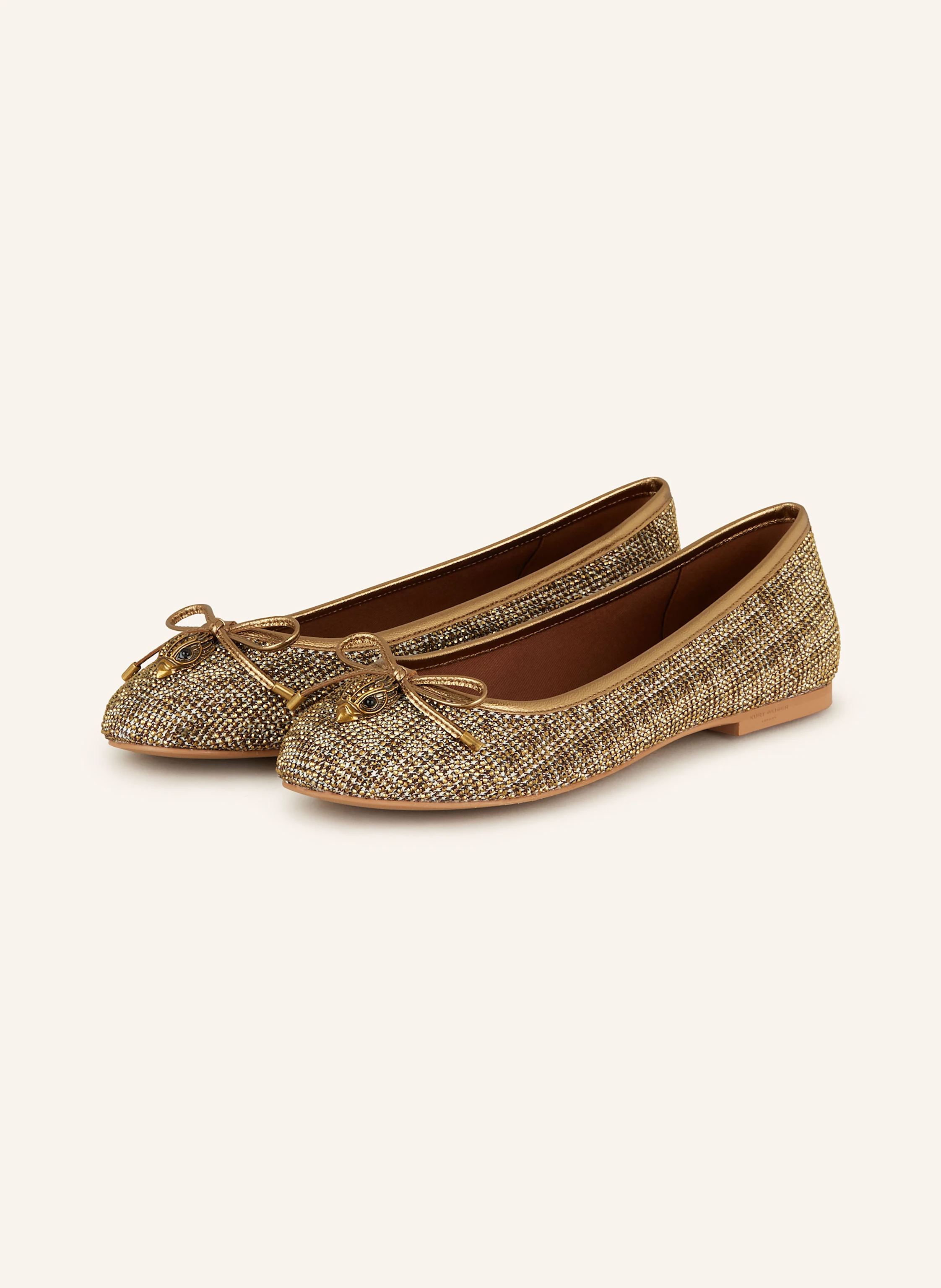 KURT GEIGER Ballerinas EAGLE mit Schmucksteinen