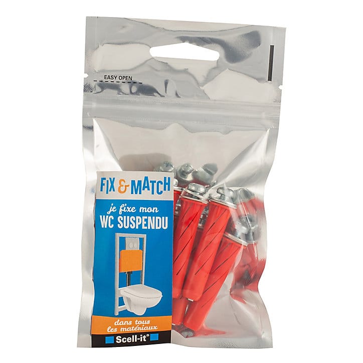 Kit de fixation wc suspendu Scell-It 