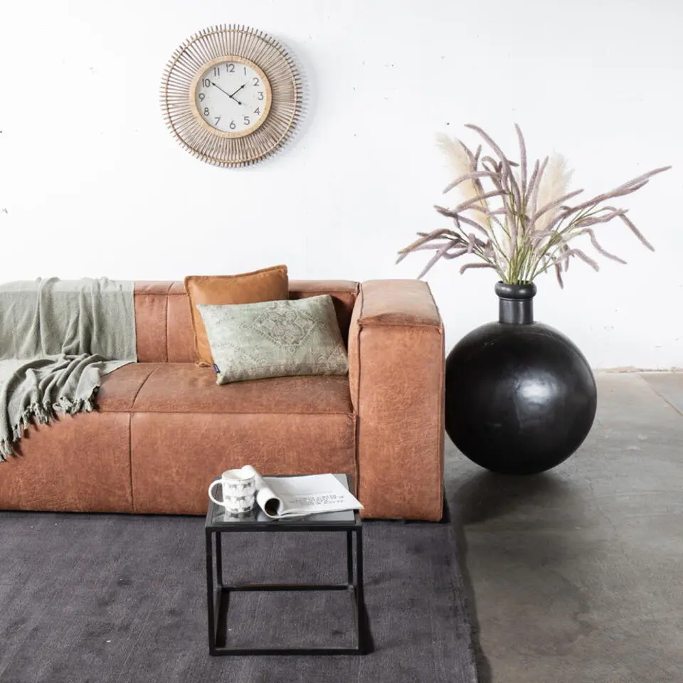 Vloerkleed Beige Stof - 160x230cm - Mika