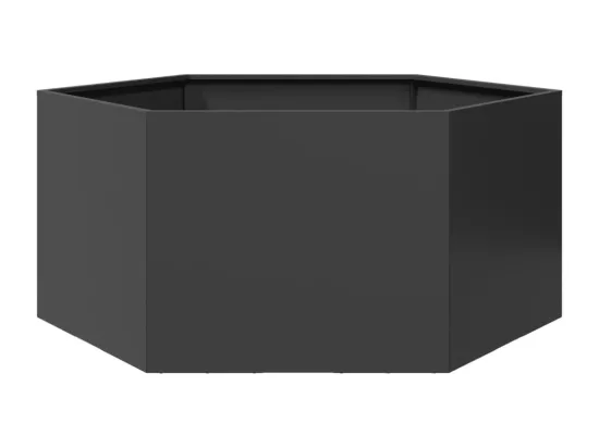 Jardinière bac lit surélevé noire 104 x 90 x 45 cm 02_0038632
