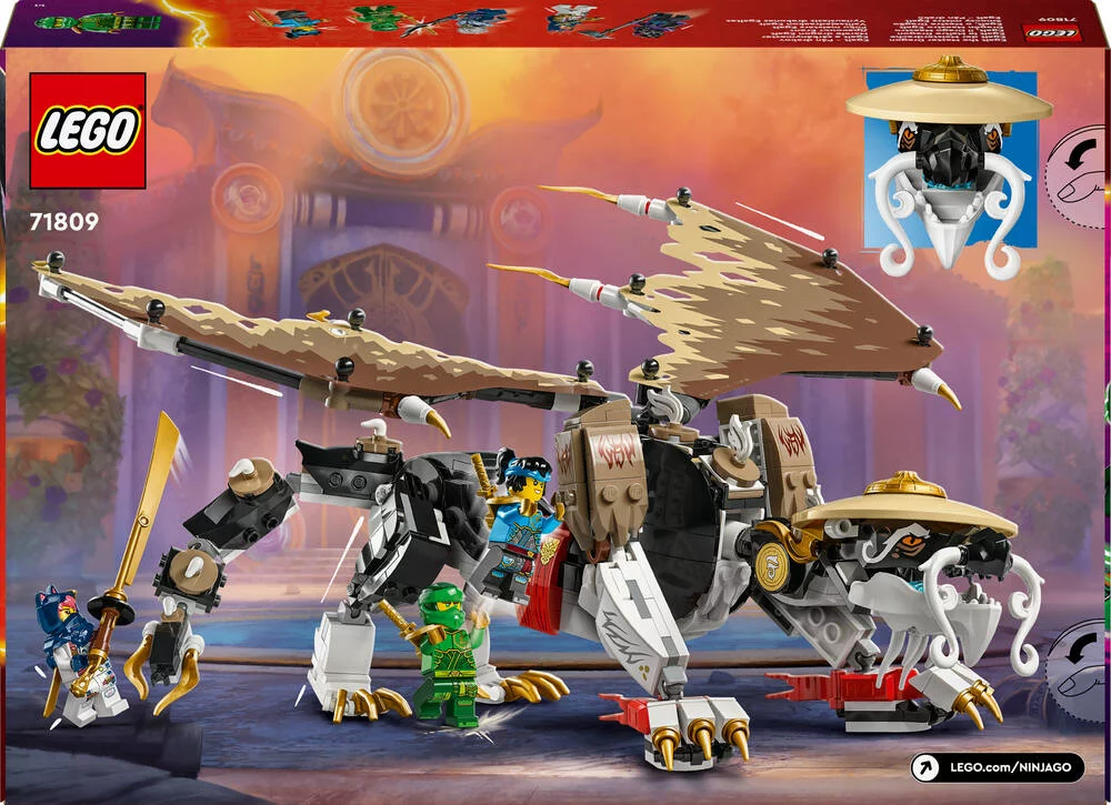 LEGO®NINJAGO® 71809 - EGALT LE MAITRE DRAGON