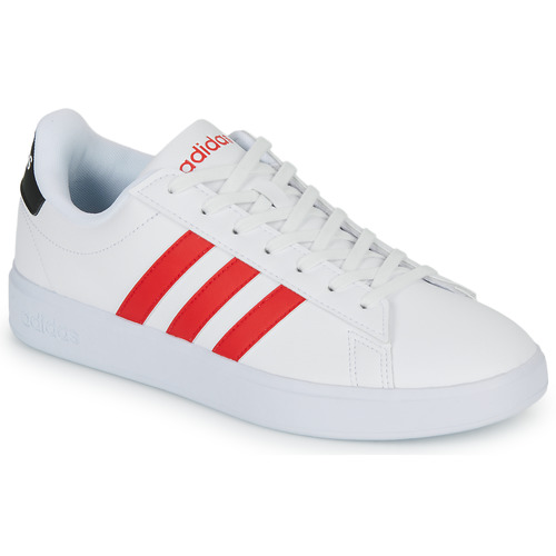 Adidas Sportswear - GRAND COURT 2.0 - Blanc / Rouge / Noir