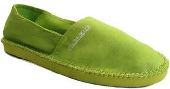 Brasileras Espargatas Espadrilles Unisex- Licht groen