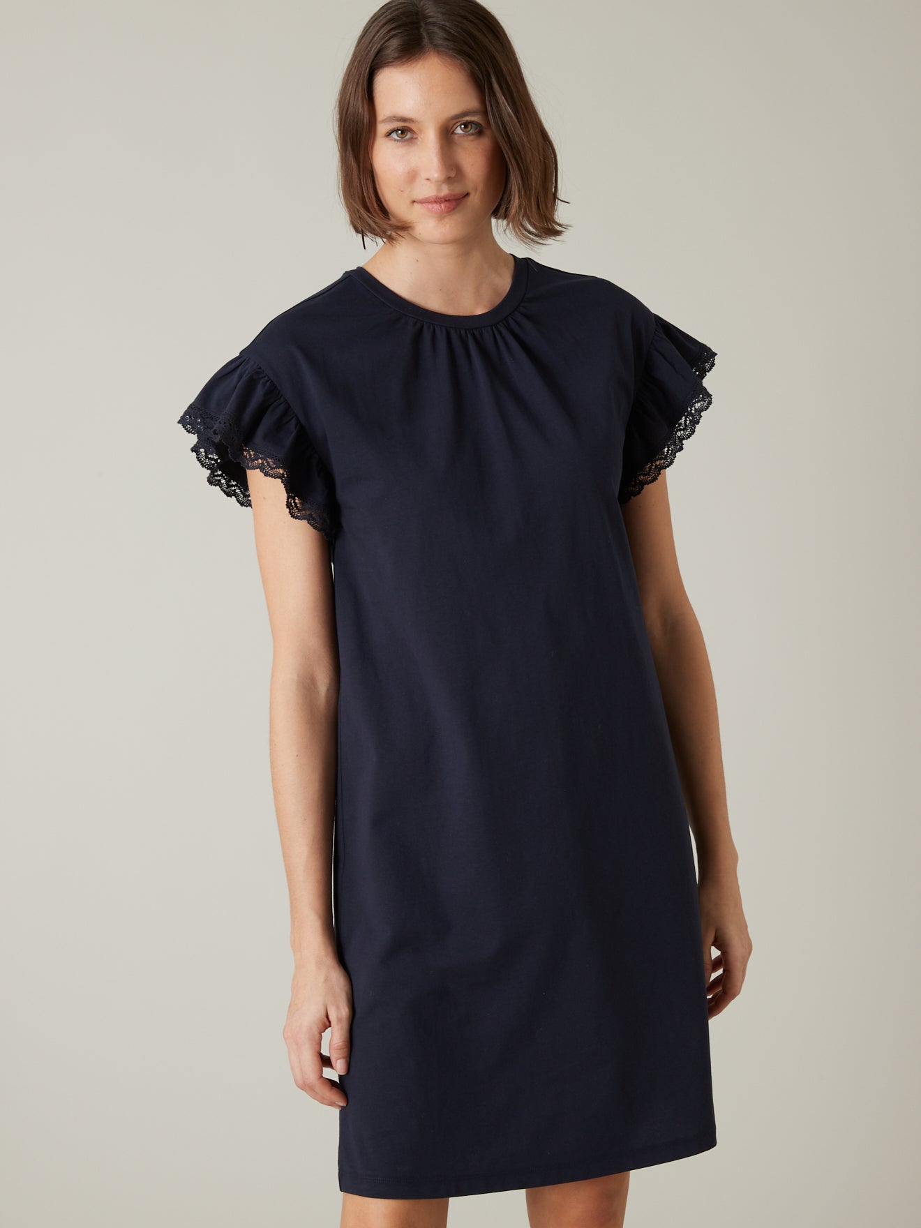 Robe t-shirt unie femme - coton bio