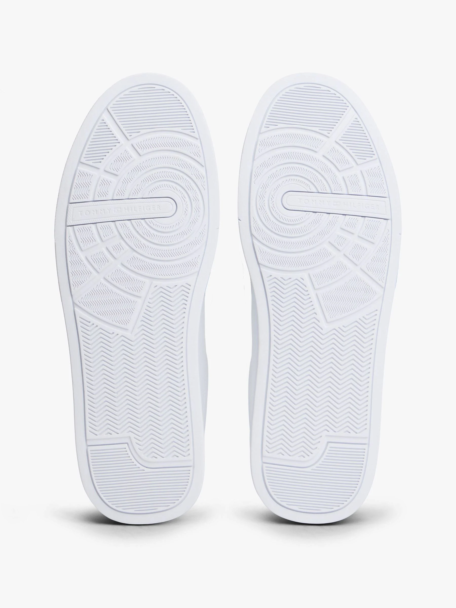 Tommy Hilfiger Logo Court Leather Trainers