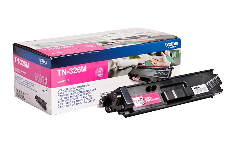 Toner TN-326M Magenta<br>Toner, farbig