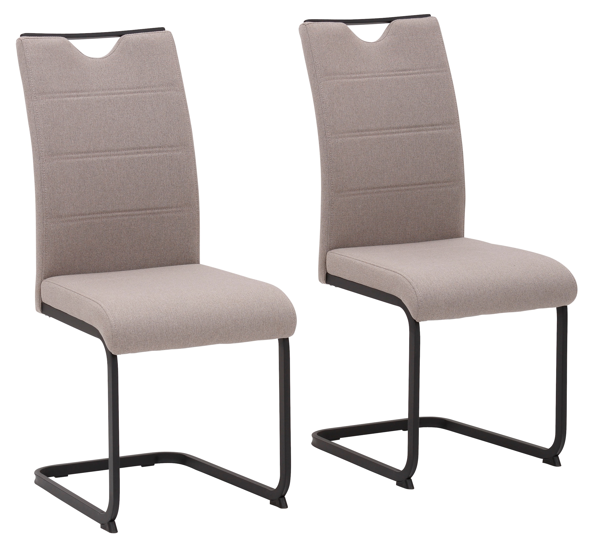 HELA Freischwinger »MARS Esszimmerstuhl BESTSELLER« (Set) 2 Stk.robuster Bezug, 120 Kg Belastbarkeit, 2er und 4er Set