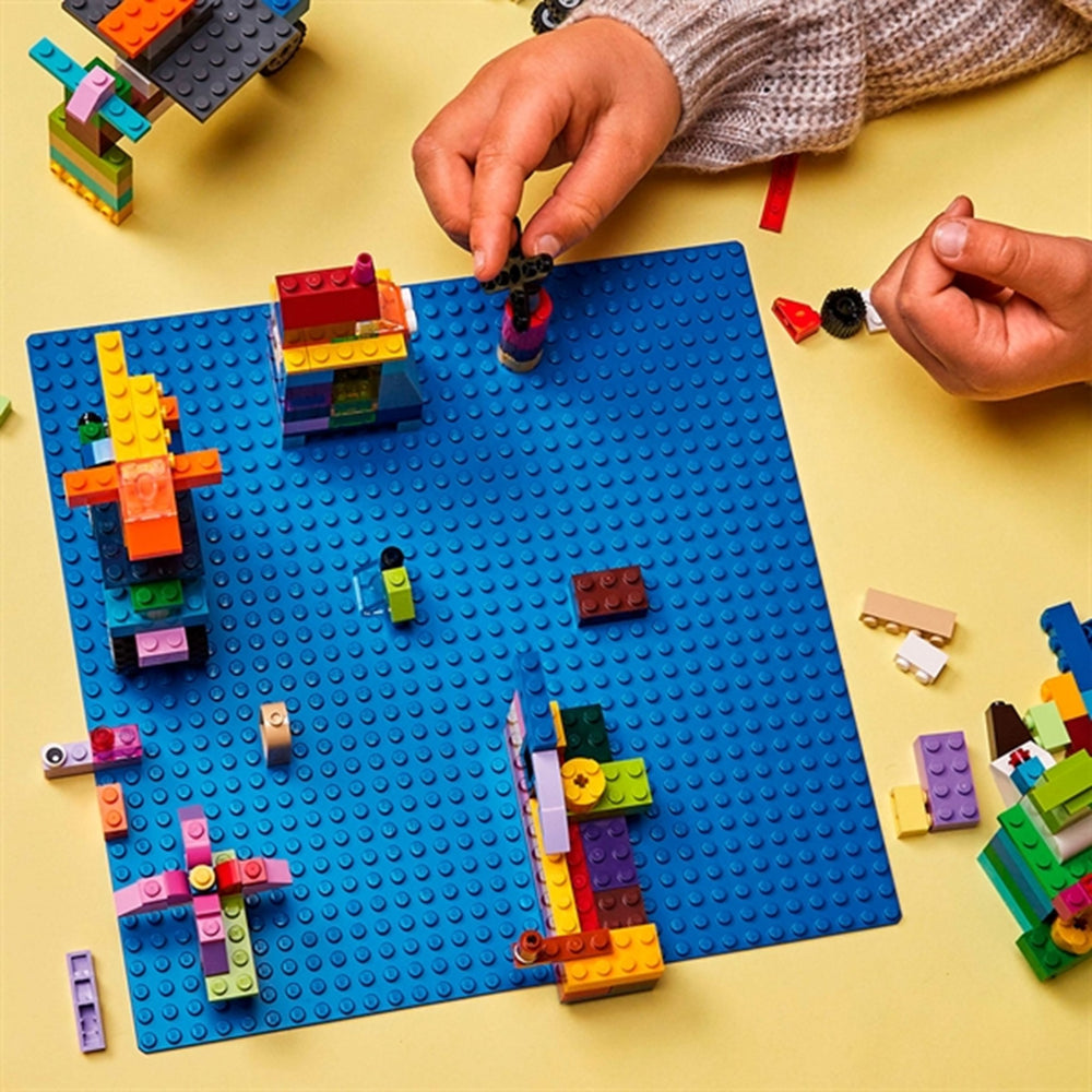 Classic Blå Byggeplade - LEGO® → Luksusbaby.dk