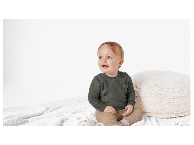 Gebreide baby trui