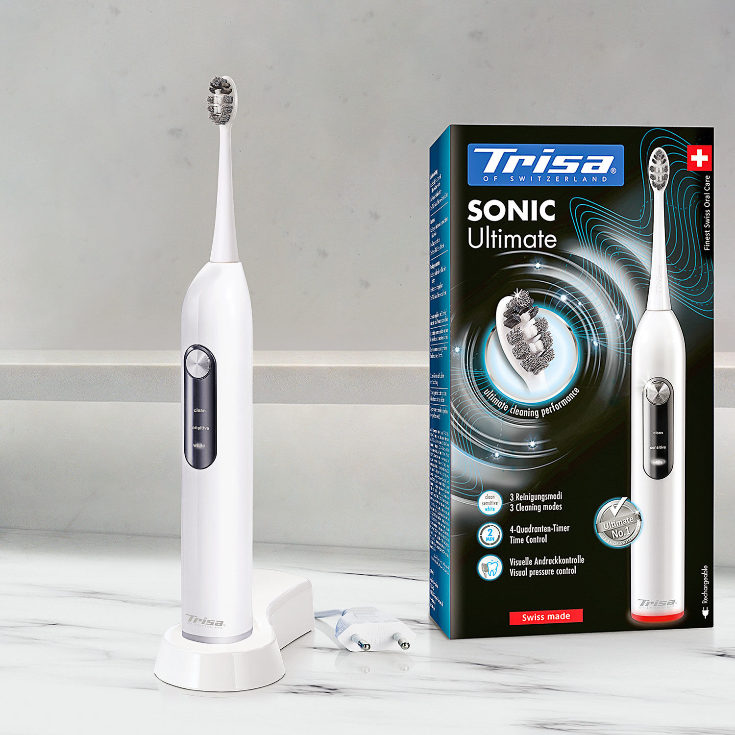 Trisa Sonic Ultimate Schallzahnbürste