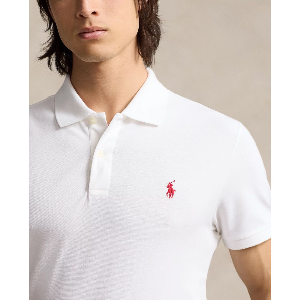 Tailored Fit Pique Hvit