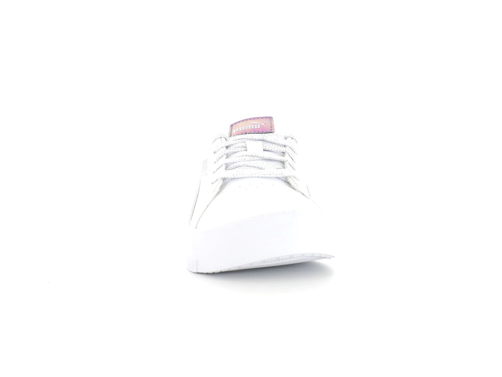 Puma-386195 Synthétique Blanc Argent
