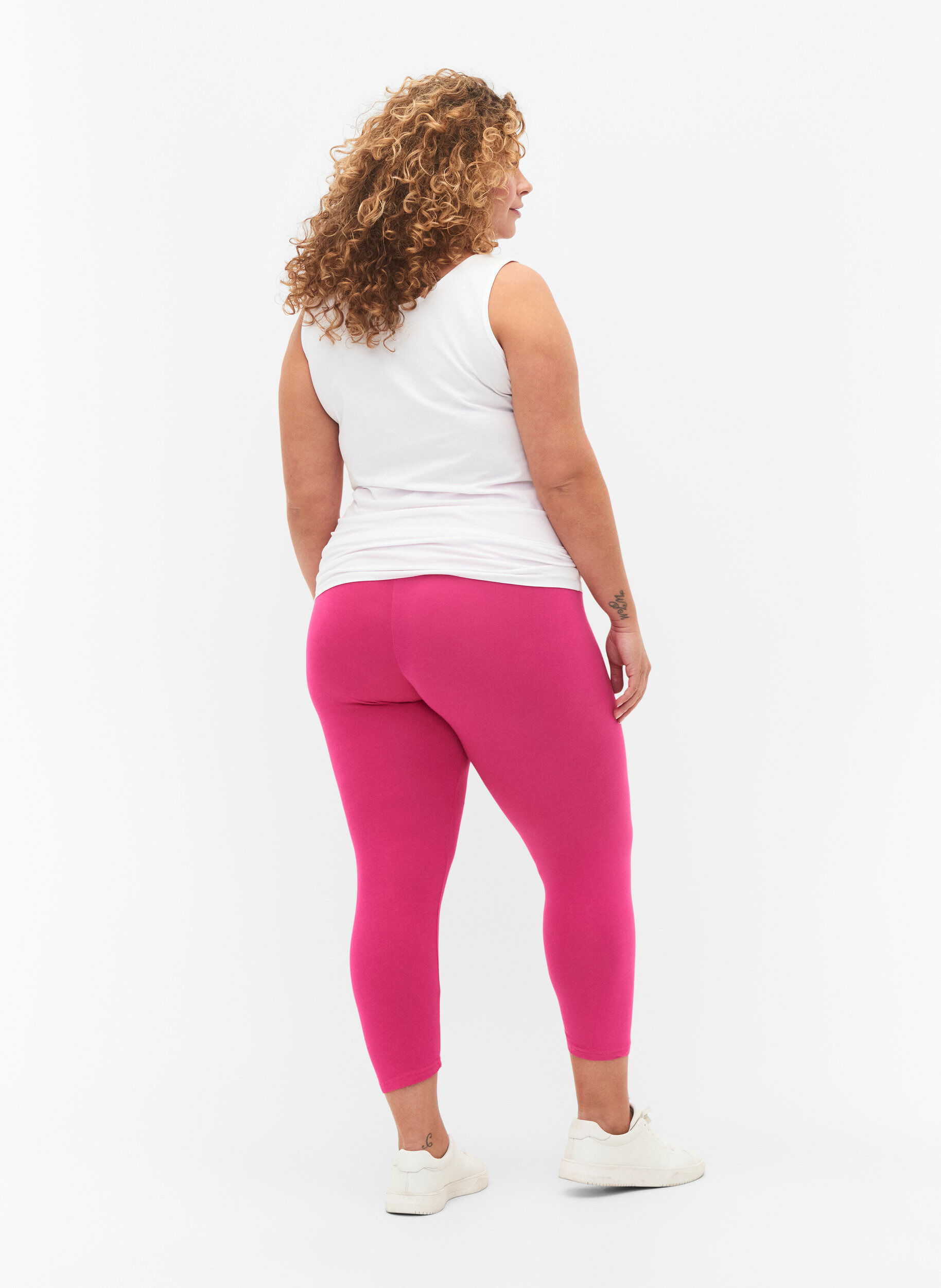 Basis 3/4 leggings i viskose