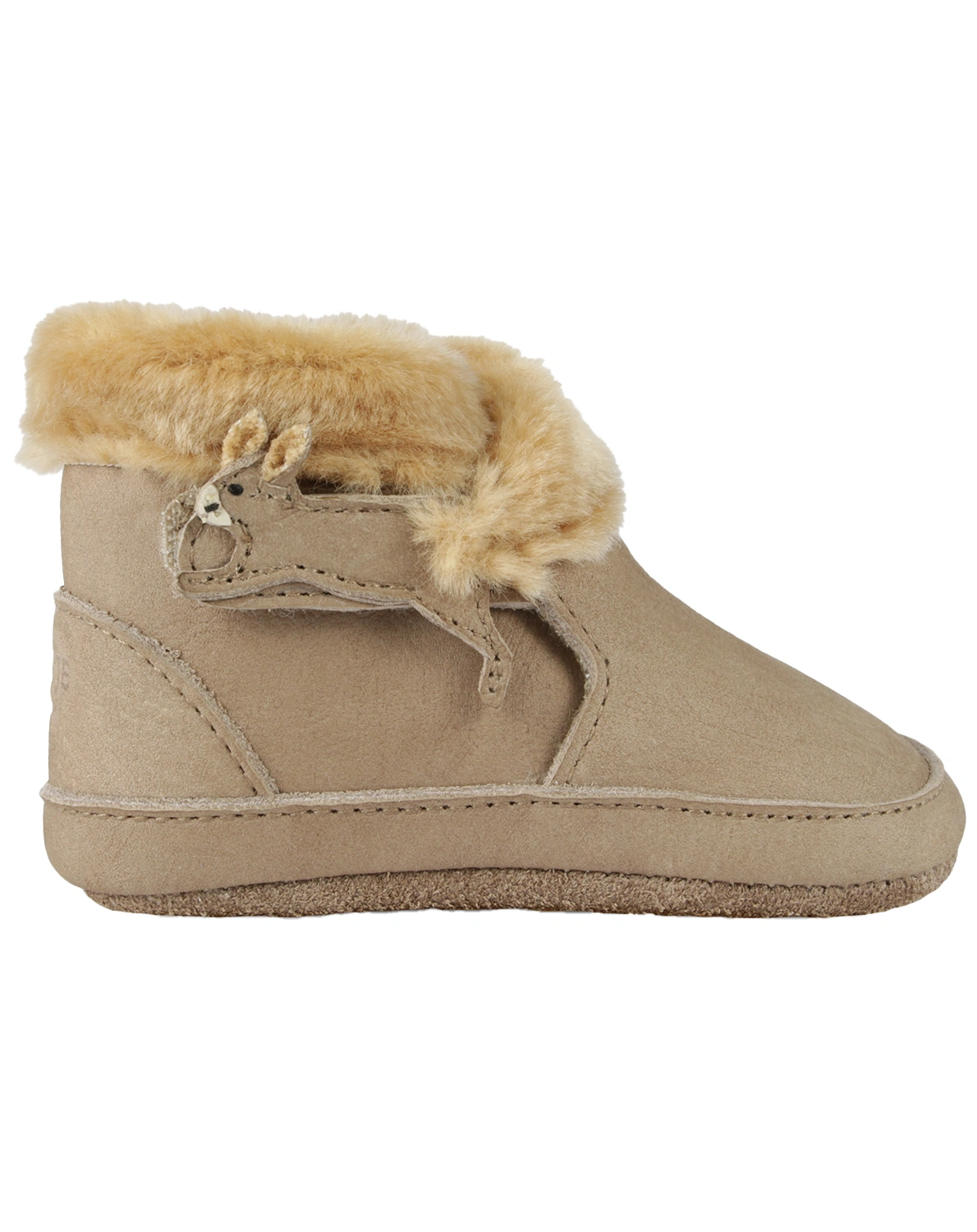 Krabbelschuhe TWISI - SQUIRREL gefüttert in truffle