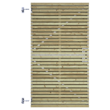 Tuinpoort Andalusië grenen hout horizontaal 178 x 99 cm