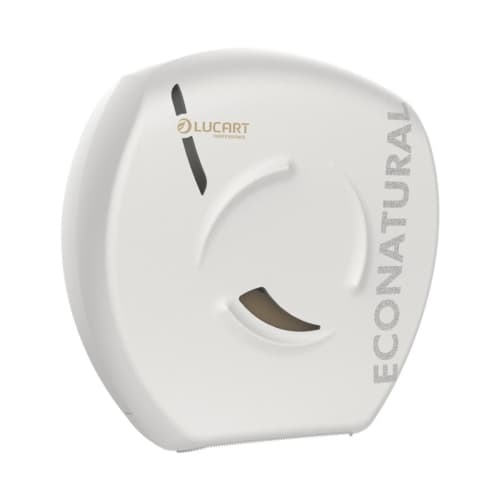 Distributeur de papier toilette jumbo blanc EcoNatural Flow Lucart