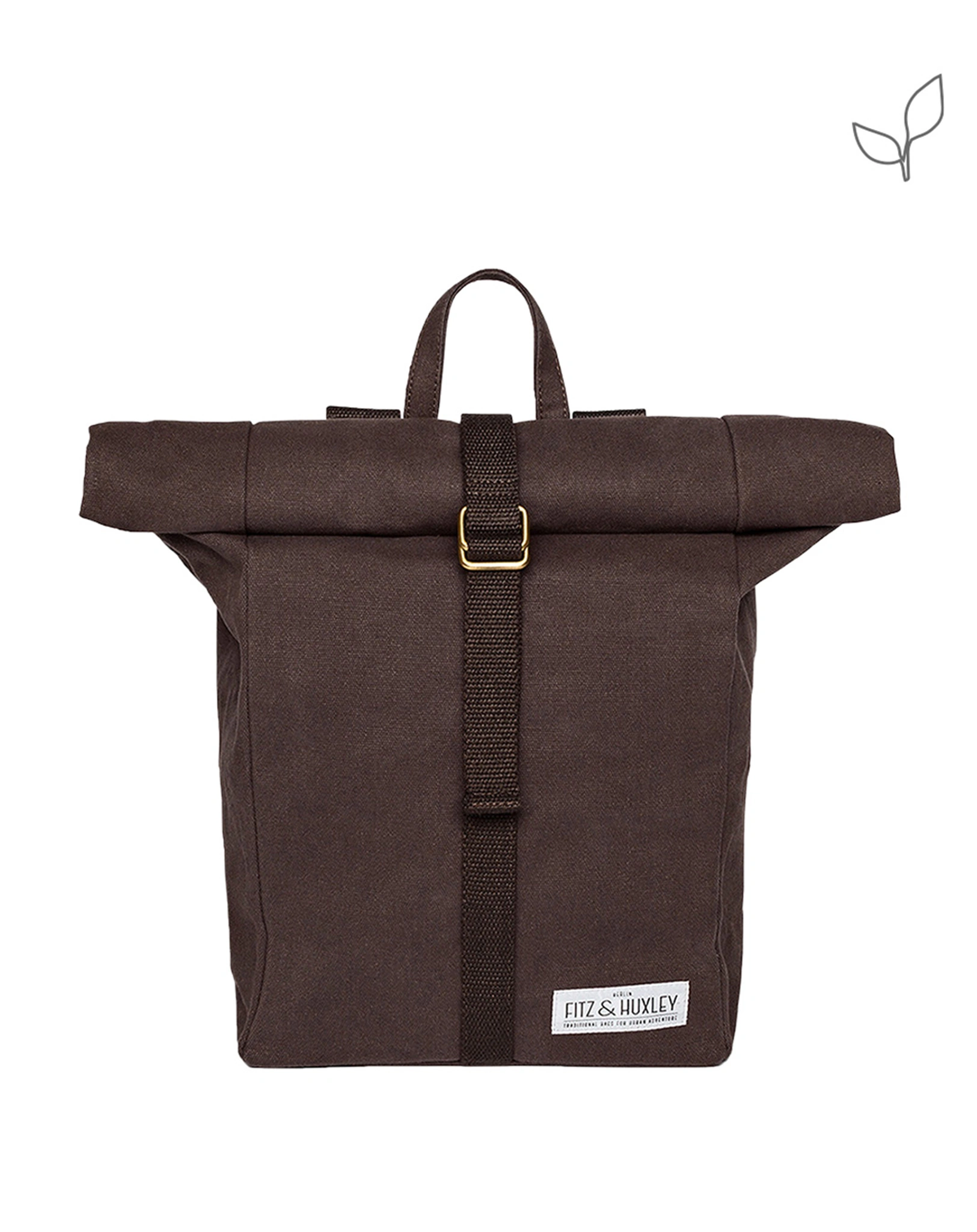 Fitz & Huxley Rolltop-Rucksack CONVEYOR 12l, vegan, grau