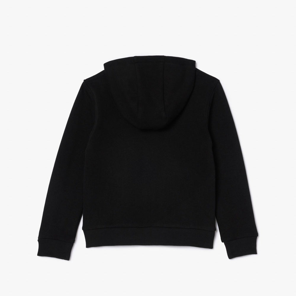 Køb LACOSTE Noir Core Fleece Full Zip Hættetrøje