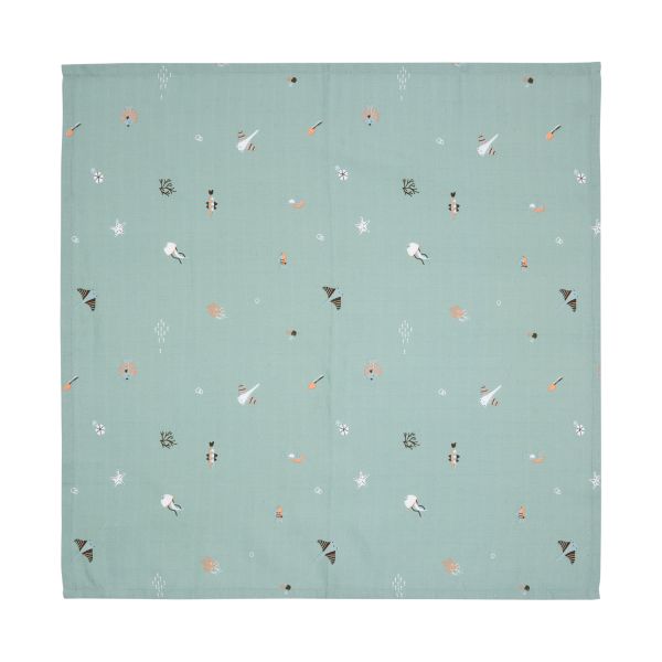 Bebe-Jou Ocean Vibes Hydrofiele Doek - 70 x 70 cm - 3 Stuks
