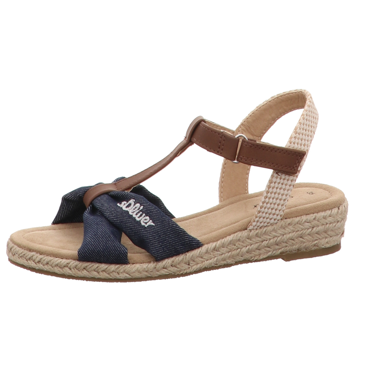s.Oliver Sandaletten jeans blau