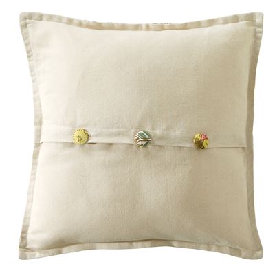 Coussin motif citrons - BECQUET CRÉATION