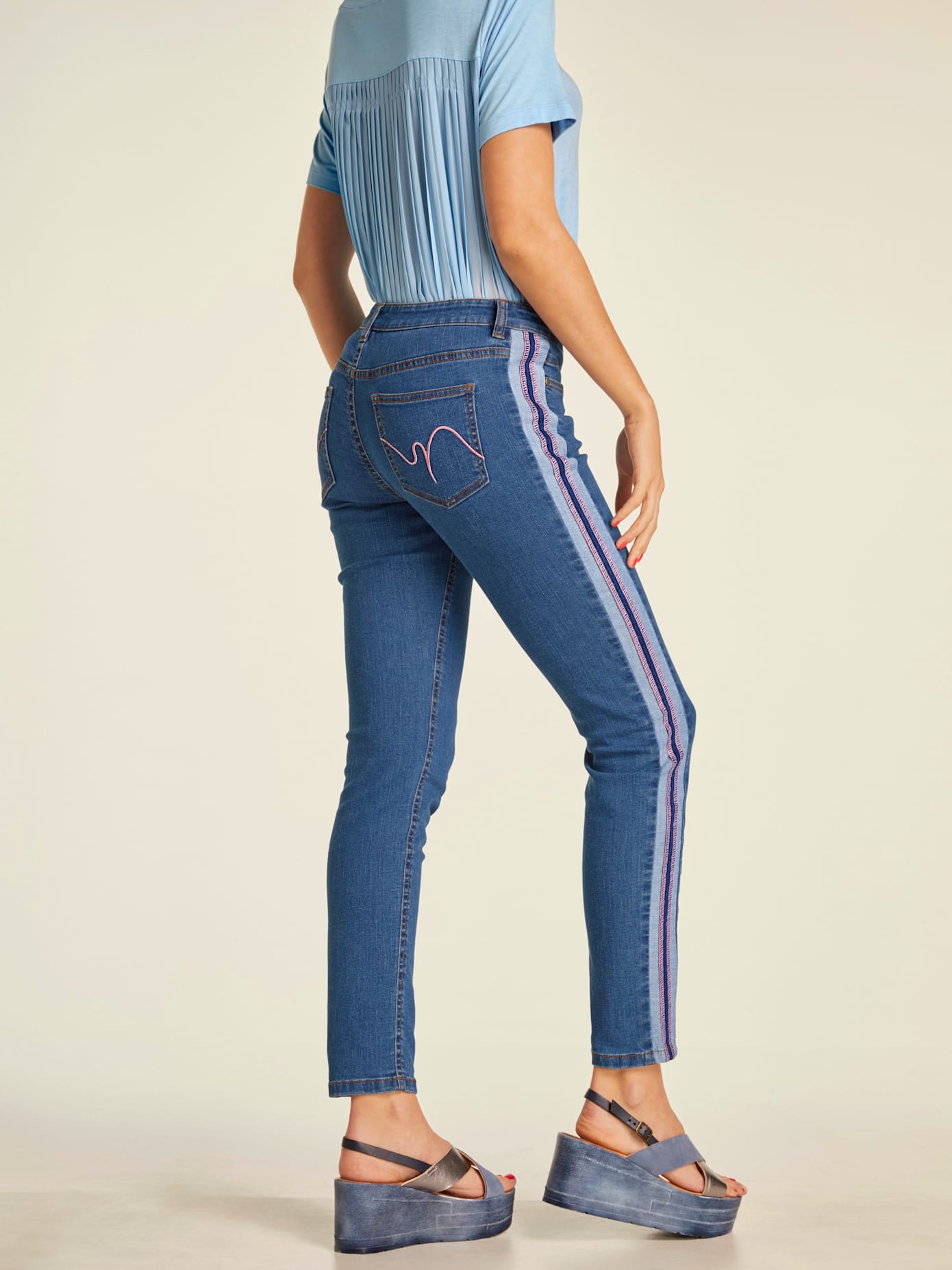 Jean coupe skinny tendance