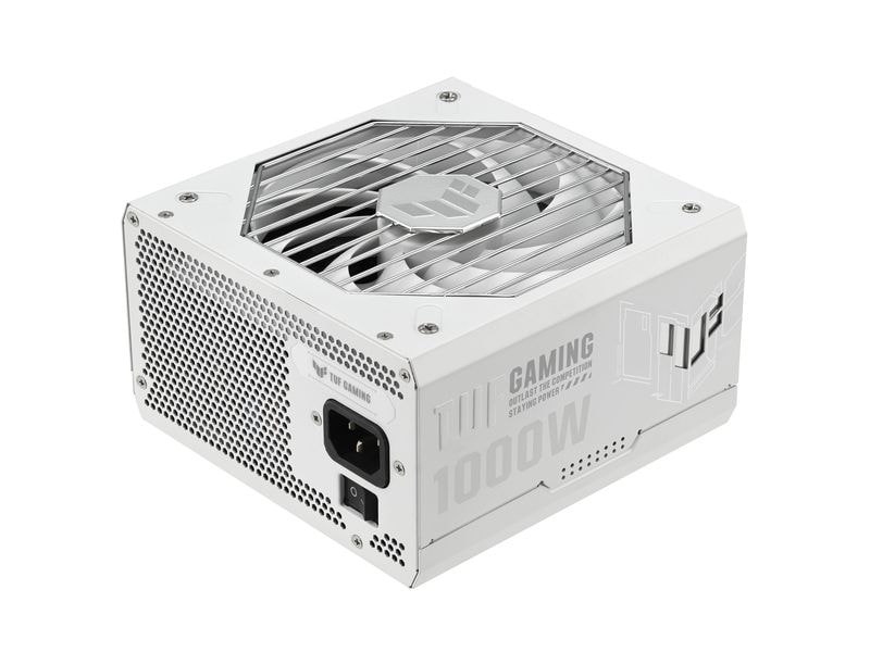 ASUS Netzteil TUF Gaming 1000W Gold White Edition Effizientes und widerstandsfähiges Netzteil