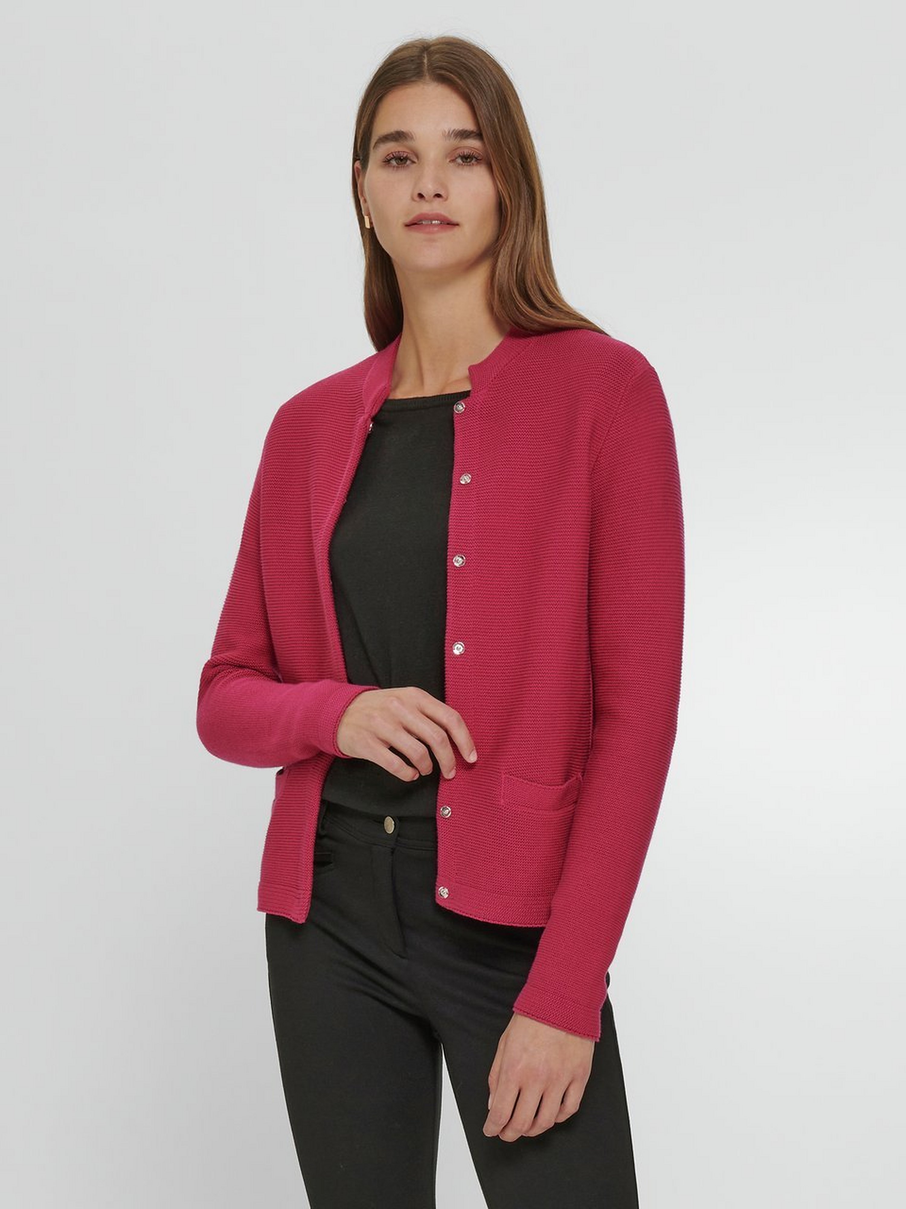 Strickjacke aus 100% Baumwolle Supima