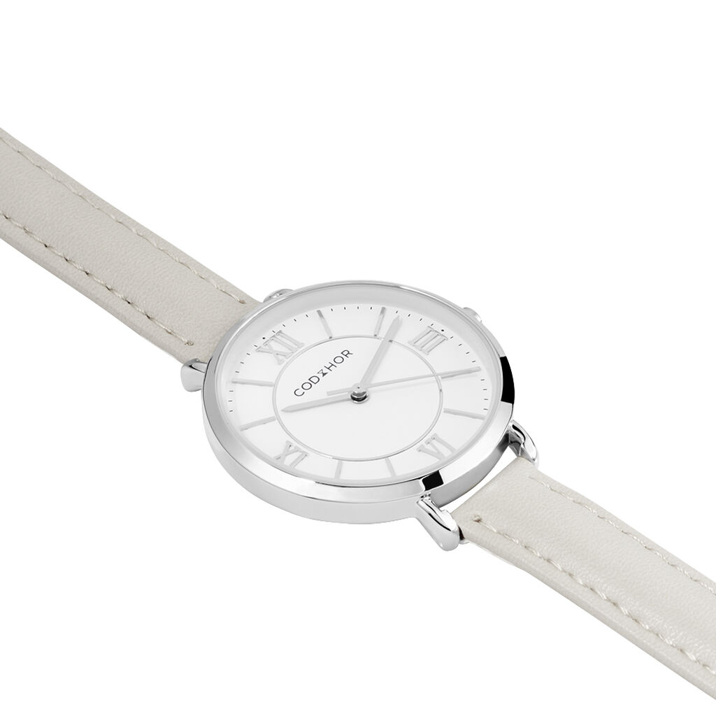 Montre Codhor Lena Blanc