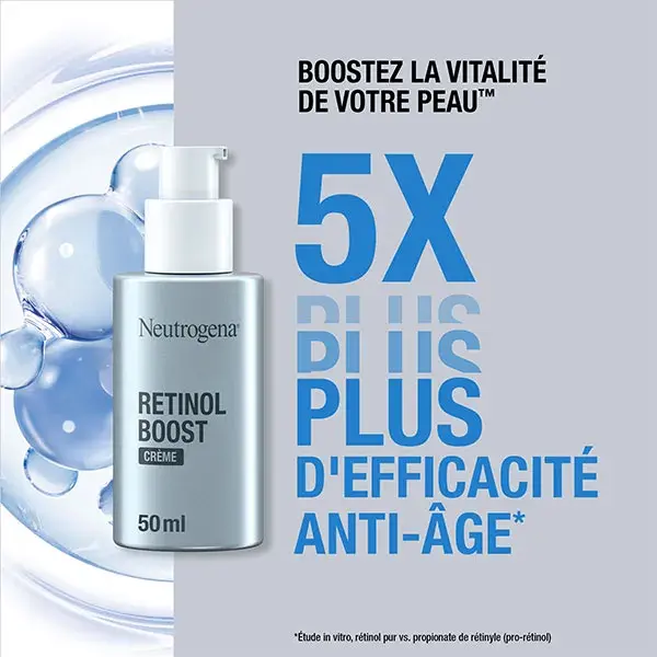 Creme facial anti-idade e antirrugas Neutrogena Retinol Boost 50ml