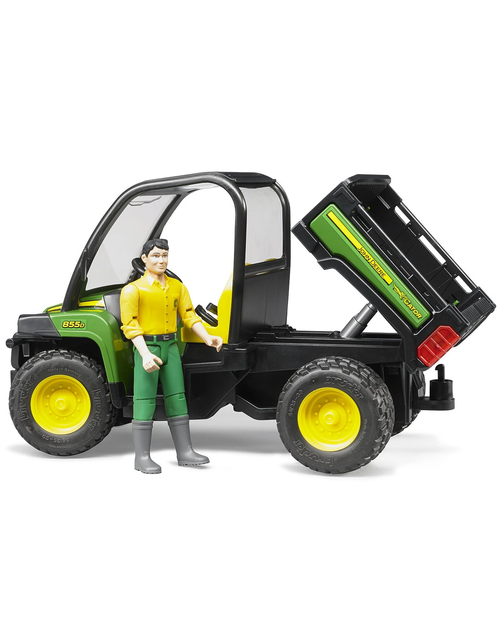 Bruder 02490 John Deere Gator 8550 mit Fahrer