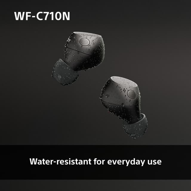 Sony WF-C710N true wireless in-ear høretelefoner (sort)