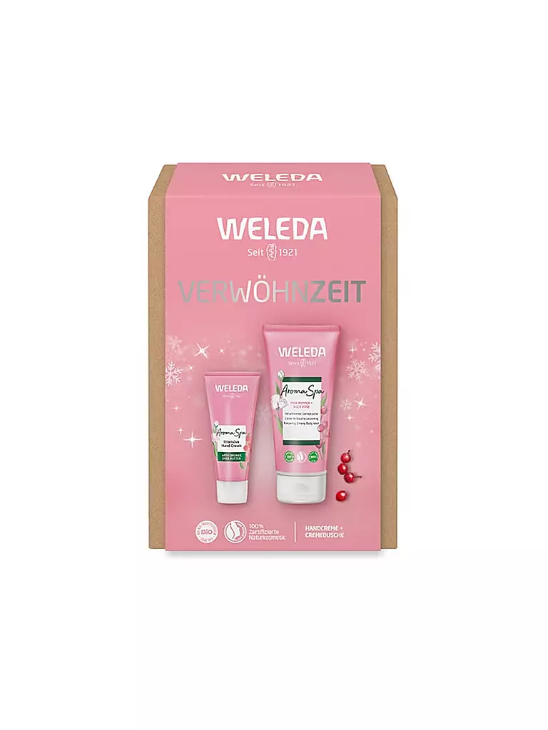 WELEDA Geschenkset - Limited Edition Aroma Spa Shower & Handcreme 200ml / 50ml keine Farbe