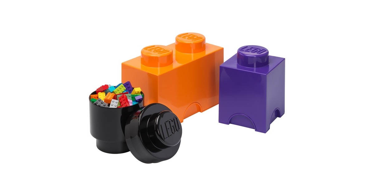 Room CopenhagenLEGO opslagblokjes Multi Pack 3 opbergdoos  (Oranje)
