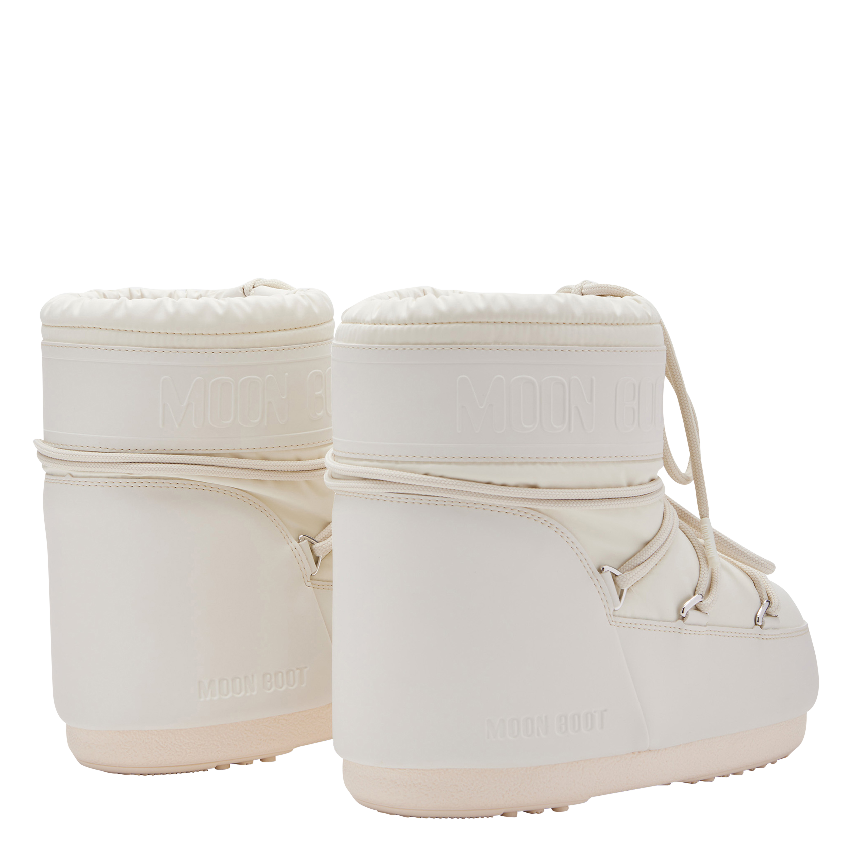 MB ICON LOW RUBBER - Bottines à lacets | Beige