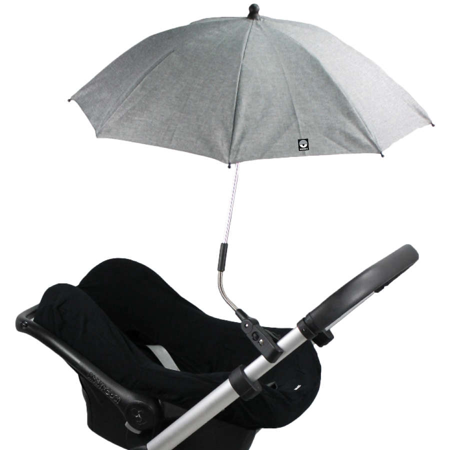 DOOKY Sonnenschirm für Kinderwagen UV 50+ Grey