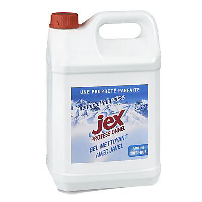 Gel nettoyant avec javel Jew professionnel 5L
