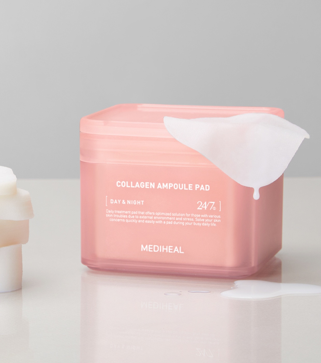 Mediheal - Tônico facial com formato de colágeno pads