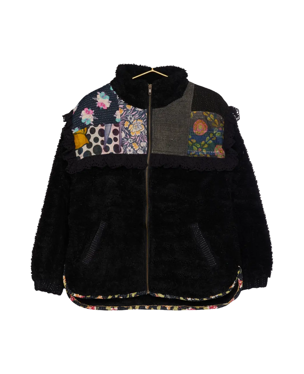 Sissel Edelbo Vilma Jacket SE 1422 black kantha no 29